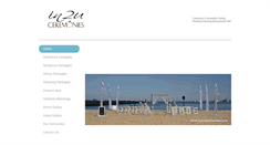 Desktop Screenshot of in2uceremonies.com